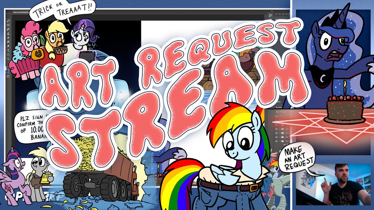 Free Art Request Stream LIVE NOW twitch.tv/petirep