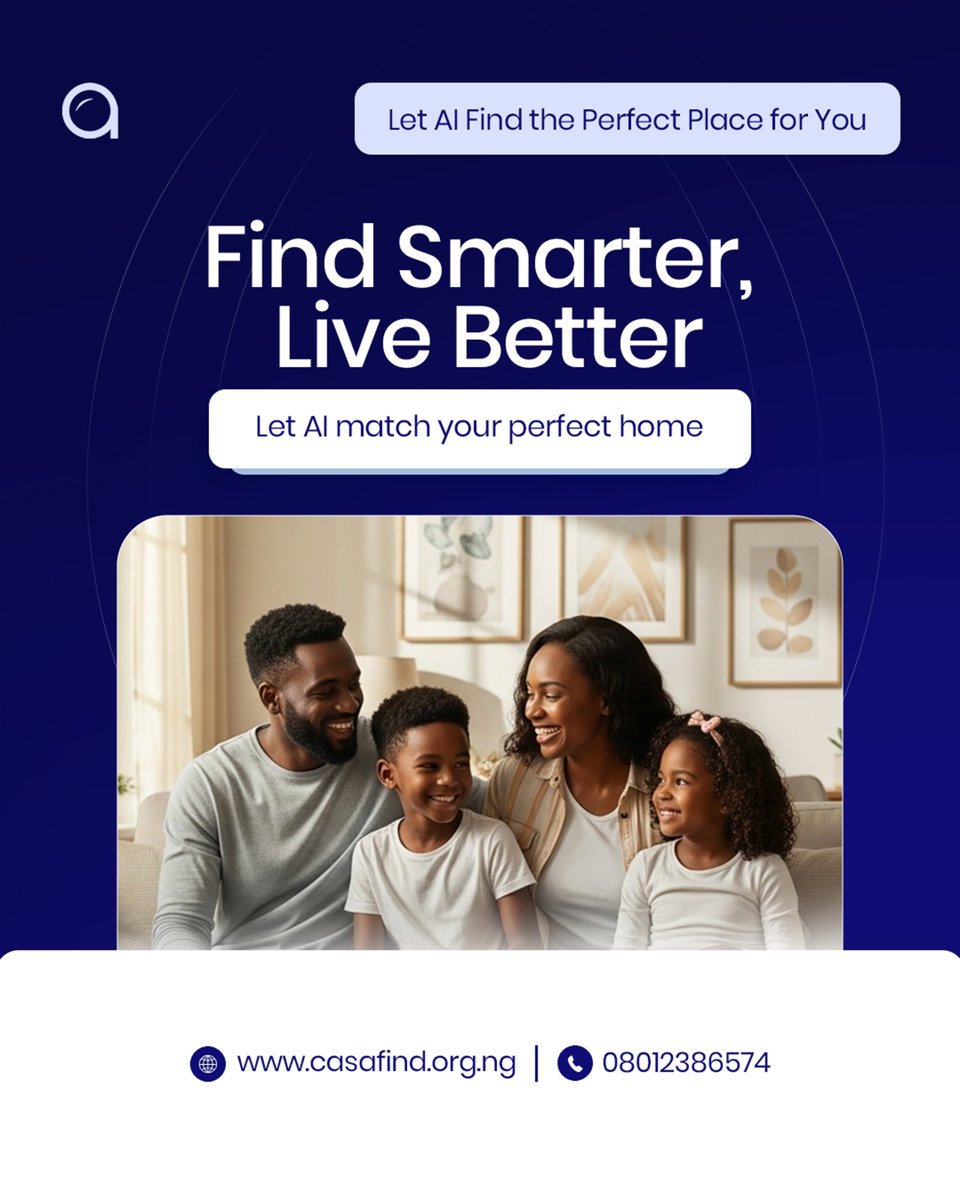 Designby_david's tweet image. I don&apos;t like my job, I love it.

Here&apos;s a social media design I created for CasaFind, will be dropping the full brand identity soon.

What would you rate this art friends?