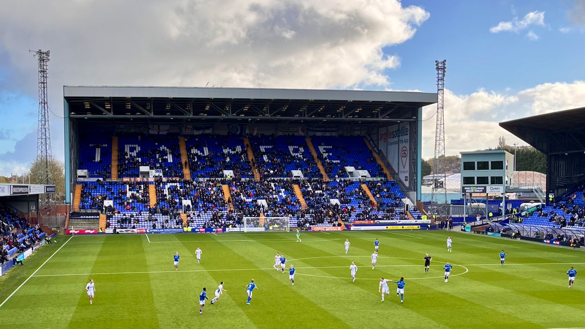 2025-26, Match 53
<a href="/TranmereRovers/">Tranmere Rovers FC</a> 1
<a href="/ChesterfieldFC/">Chesterfield FC</a> 1
League Two
#groundhopping