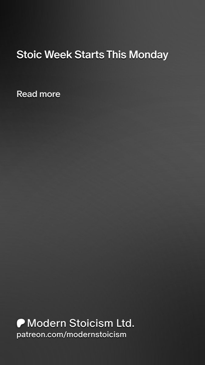 40,000 Stoics might be on to something.
patreon.com/posts/stoic-we…