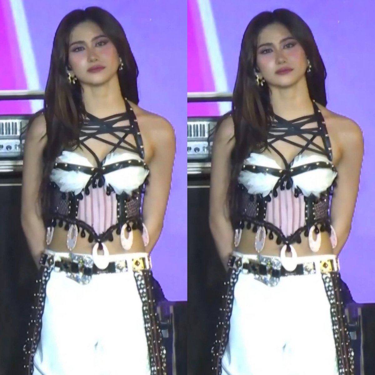 This is how she attracts man/woman. 🫠💜