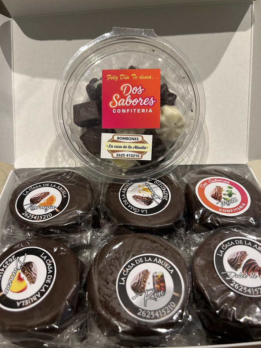 La huesped que llego recién vino con su hija desde Mendoza a ver a <a href="/TiniStoessel/">tini</a> 
Me conto que abrio hace un mes un nuevo emprendimiento y me trajo aljafores y chocolates para que pruebe. 
La ayudamos siguiéndola en IG??  Se llama @dossabores.2025 
Gracias!!! X es servicio!