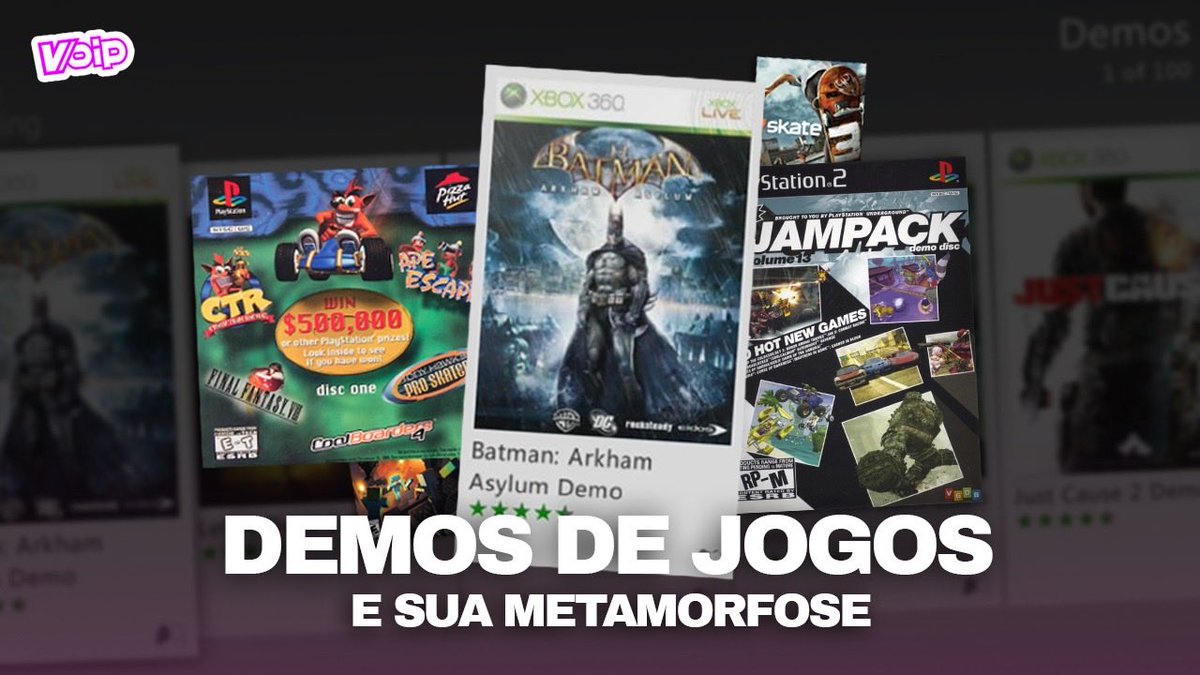voipmidia's tweet image. As demos morreram… ou só evoluíram? 👀
Hoje a gente fala sobre a metamorfose das demonstrações de jogos.
de quando vinham em revistas e locadoras, até virarem Game Trials, Betas e Early Access.
Assiste agora 👇
🔗 youtube.com/watch?v=GVfWQp…