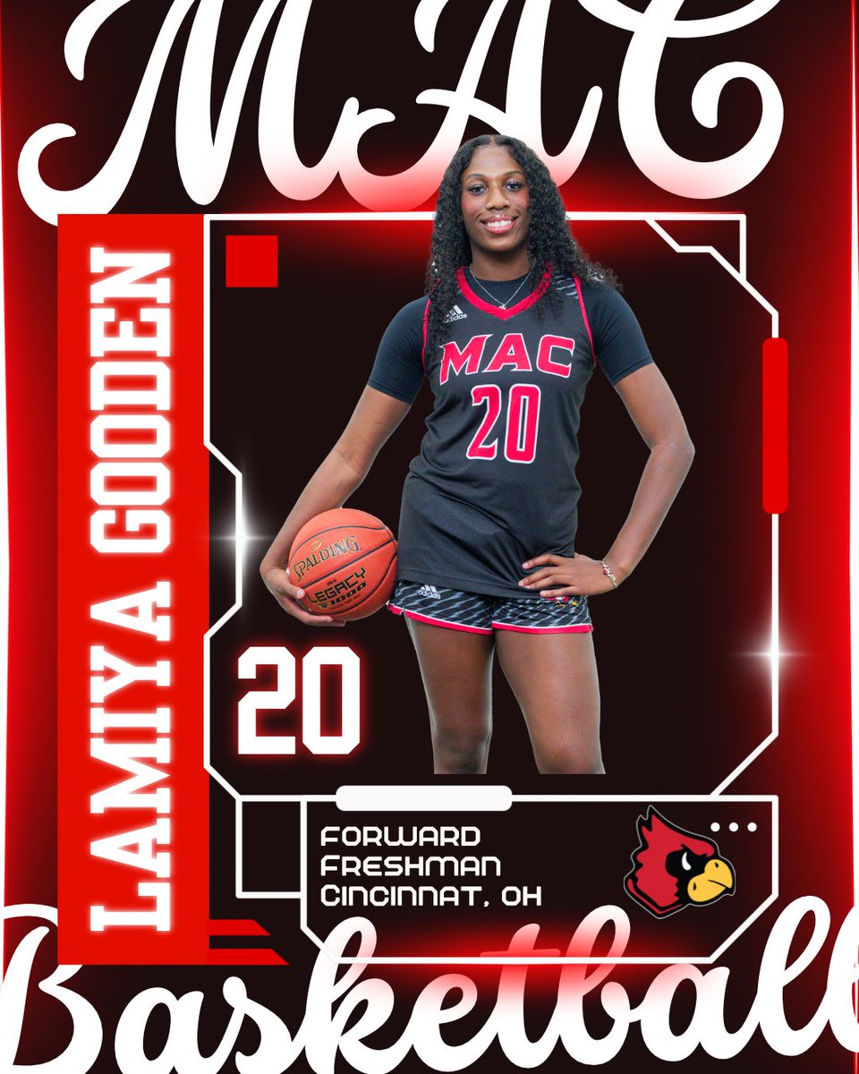 Next up, we are introducing freshman forward, Lamiya Gooden of Cincinnati , OH!

Cardinal fans, show our girl Lamiya, some love!