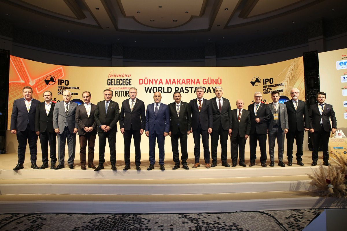 Başkanımız Sn Yaşar Serpi (<a href="/yserpi/">Yaşar Serpi</a> )Türkiye Makarna Sanayicileri Derneği (TMSD) ve Makarna Üreticileri ve Sanayicileri Derneği (MÜSAD) tarafından düzenlenen Dünya Makarna Günü 2025 etkinliğine katıldılar.
Güzel ve anlamlı toplantıya emek veren, katkı sağlayanlara teşekkür ederiz.