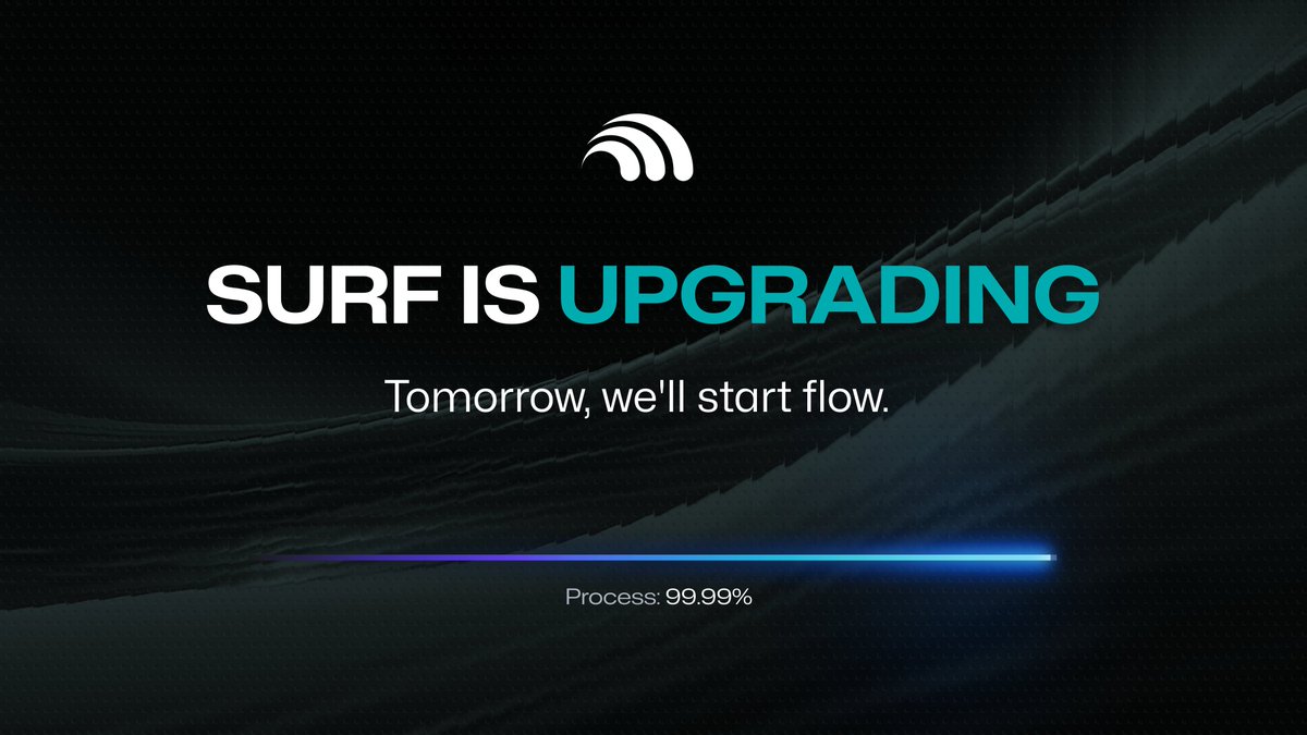TurboFlow_xyz's tweet image. Upgrade loading, ready to deliver a more powerful and seamless experience for you🚢

Tomorrow, let&apos;s FLOW, what flow ➡️ ⬜⬜⬜⬜⬜Flow🌊
#rebrand #Surf #Perps #Onchain