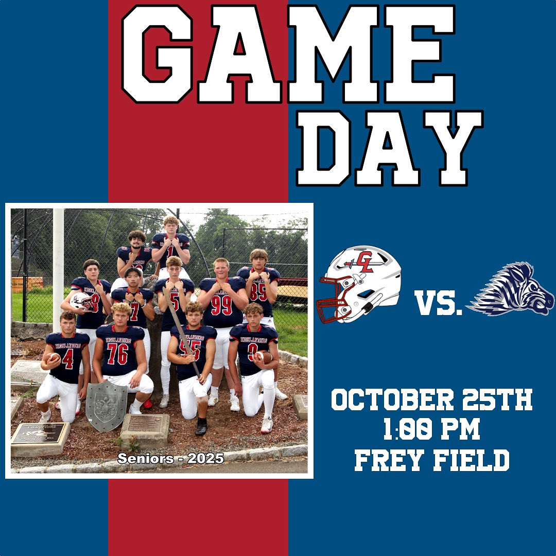 It’s Senior Day on The Hill as the Highlanders host New Brunswick! Kickoff for this division battle is at 1:00pm. #CTWTD