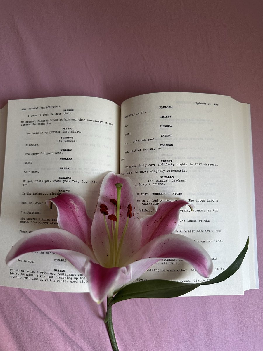luizashkambi's tweet image. reading fleabag’s script is definitely a must experience