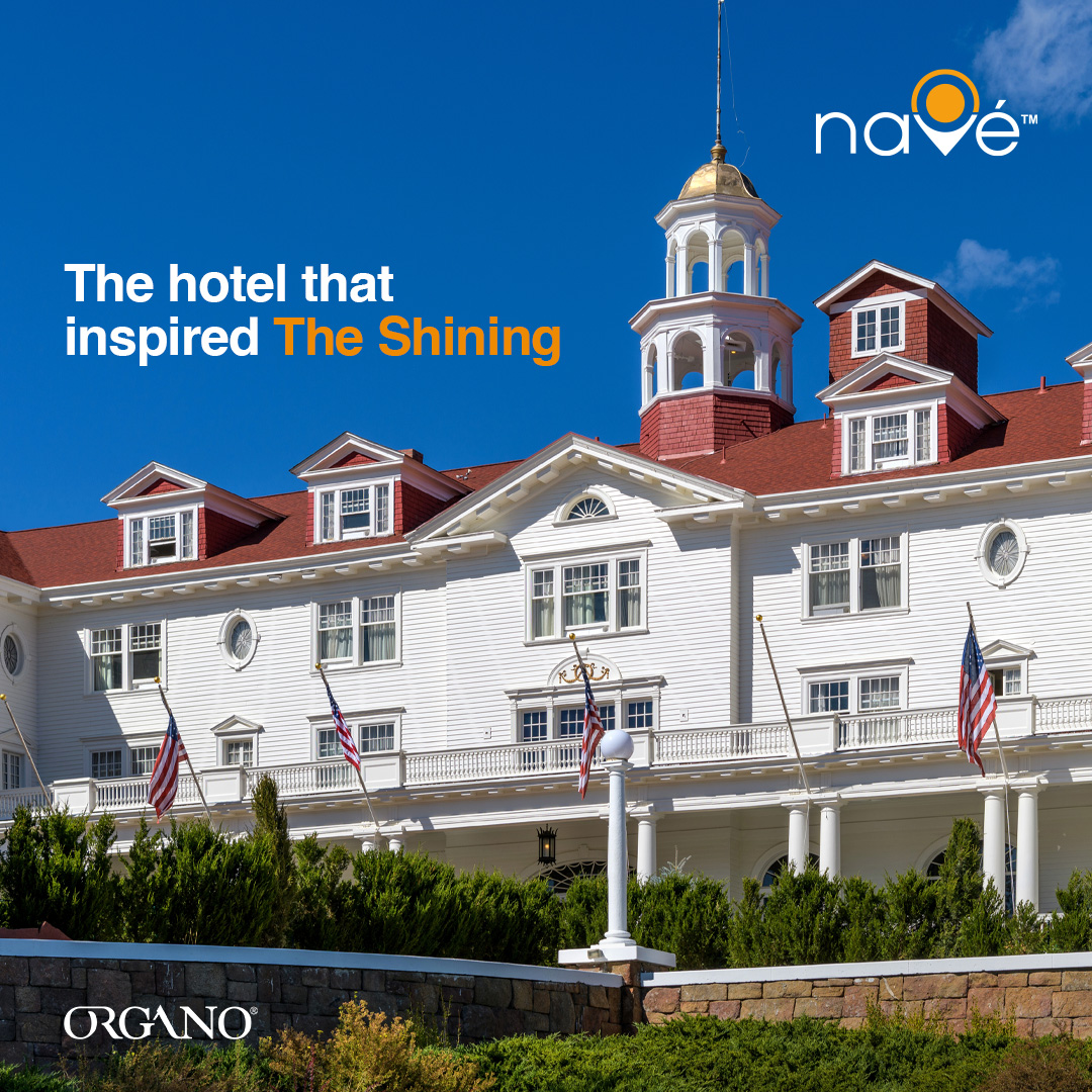 Stephen King's stay at the Stanley Hotel allegedly inspired "The Shining." Built in 1909, this Colonial Revival masterpiece has genuine history, ghost tours, and access to beautiful Estes Park hiking trails.

Find more spooky destinations in our blog: ow.ly/S7fz50XhHSj