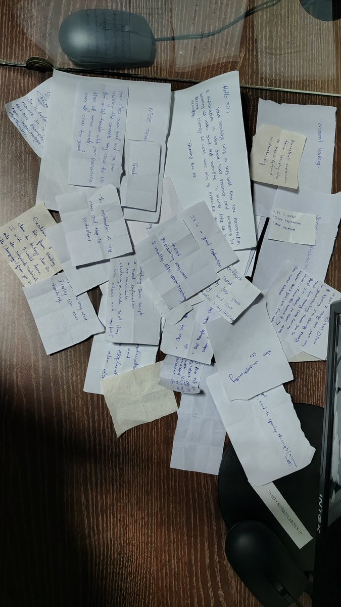 RamaKri85528367's tweet image. "Grateful for my students’ kind feedback! #JavaTrainer"
"Positive vibes from my Java batch feedback today!"
"Happy to see great feedback from my learners!"
"Student success and feedback keep me motivated! #Java"
"Java training feedback made my day! #TeachingLife"