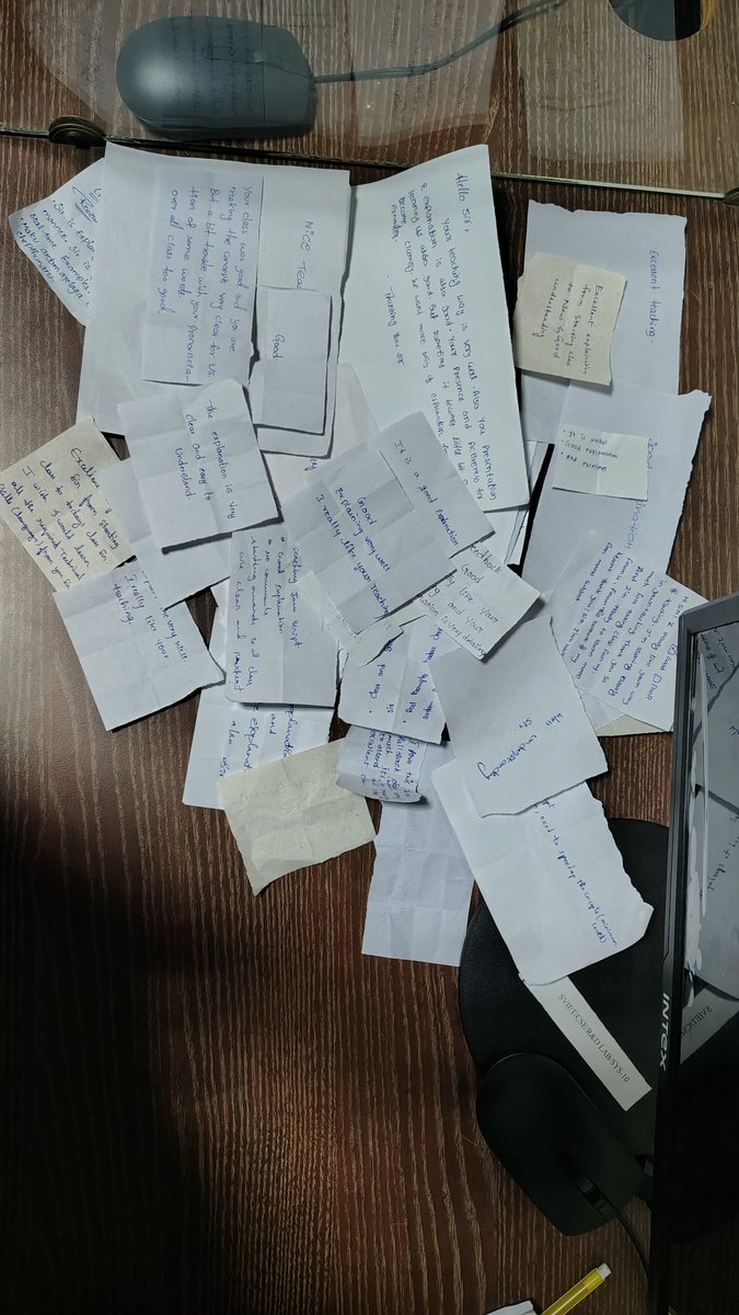 RamaKri85528367's tweet image. "Grateful for my students’ kind feedback! #JavaTrainer"
"Positive vibes from my Java batch feedback today!"
"Happy to see great feedback from my learners!"
"Student success and feedback keep me motivated! #Java"
"Java training feedback made my day! #TeachingLife"