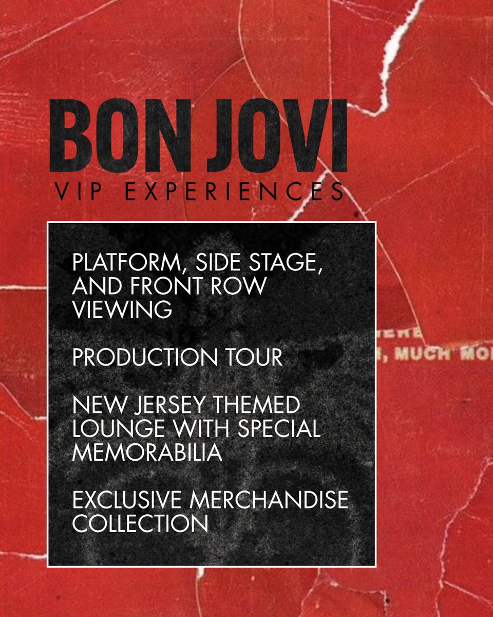 For the Forever Tour, we're offering exclusive ways to get up