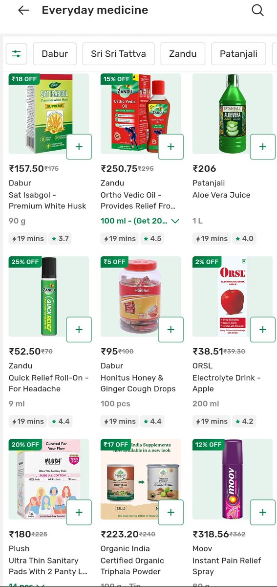 JagrutBharatiya's tweet image. This is Bigbasket from Tata.. putting ORSL in the highlighted &quot;Everyday Medicine&quot; category!! Sab chor hain.. 
@bigbasket_com thodi sharam karo.