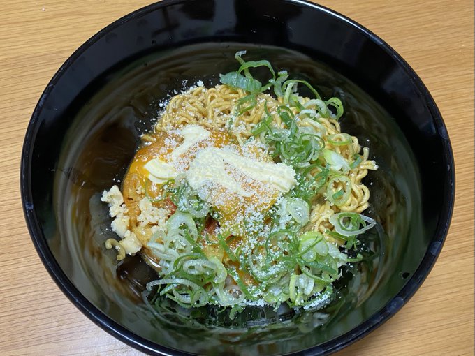 これはこの前作った油そば 