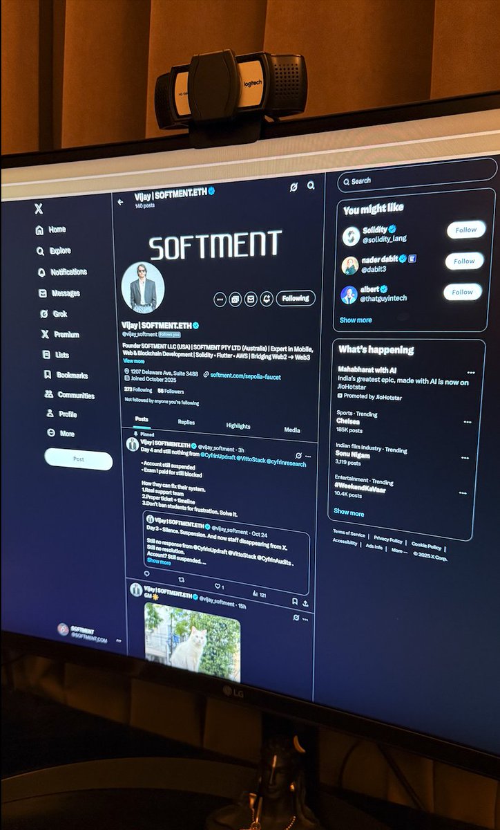 Following <a href="/vijay_softment/">Vijay | SOFTMENT.ETH</a> may reduce your bug count by 37%.