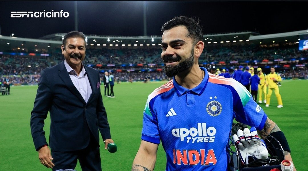 mufaddal_vohra's tweet image. The way Ravi Shastri was proud of Virat Kohli. 🥺❤️
