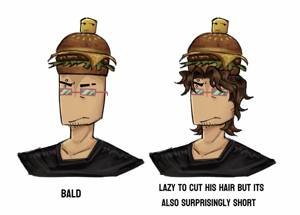 Off1cerx's tweet image. 007n7 if he had hair. He looks way younger with hair lol
#007n7 #robloxhacker #roblox #robloxart