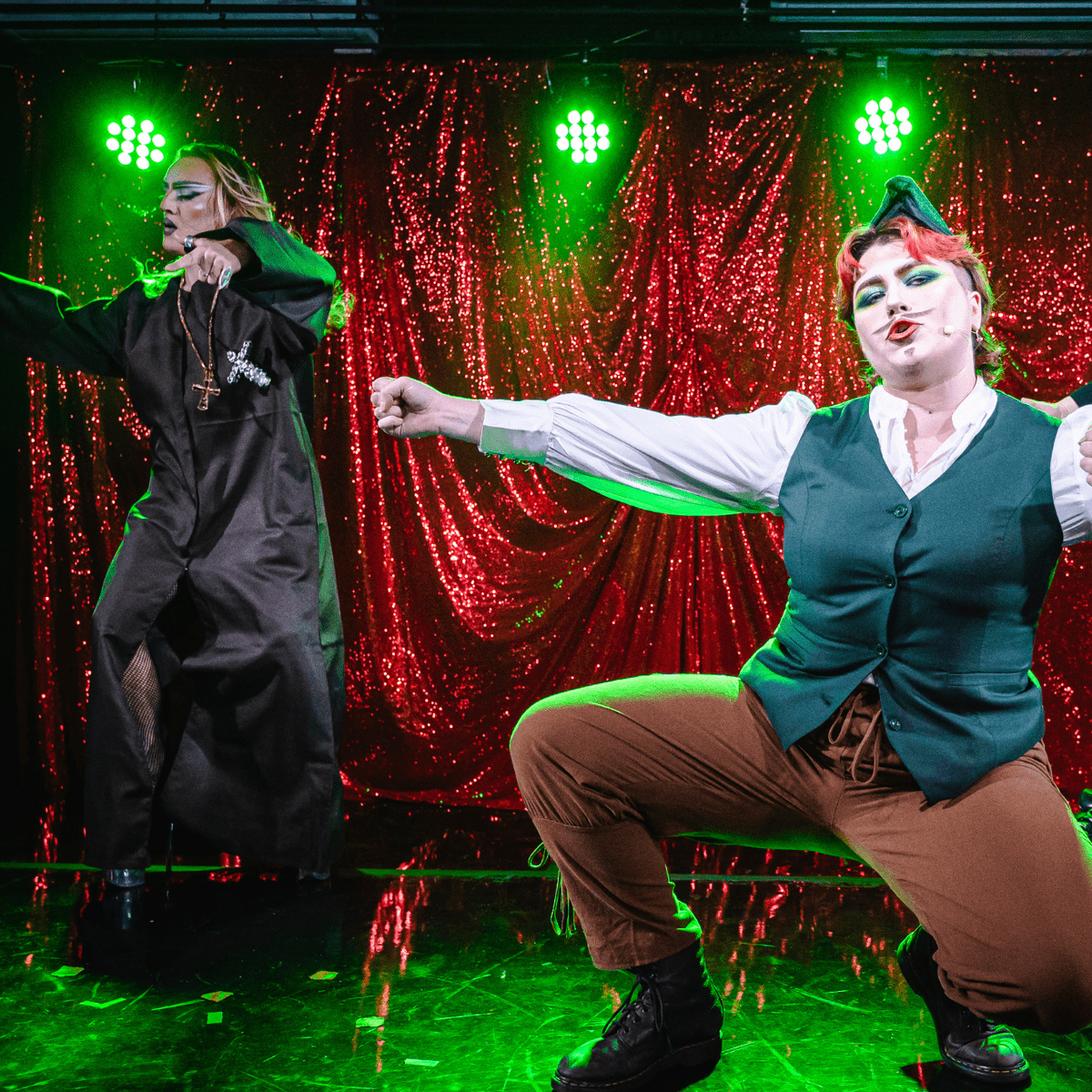 FairyPowered's tweet photo. #REVIEW
#5* from Sandra Little for Outlawed at Northern Stage
"a laugh out loud, feel good, mood enhancing experience”
https://t.co/vY8hQOdNhY
#Outlawed #NonsuchStudios #DoraGee #HunterManning #LucindaBHind #AKGolding #NorthernStage #Newcastle #fairypoweredproductions https://t.co/nPWmeR4hPv