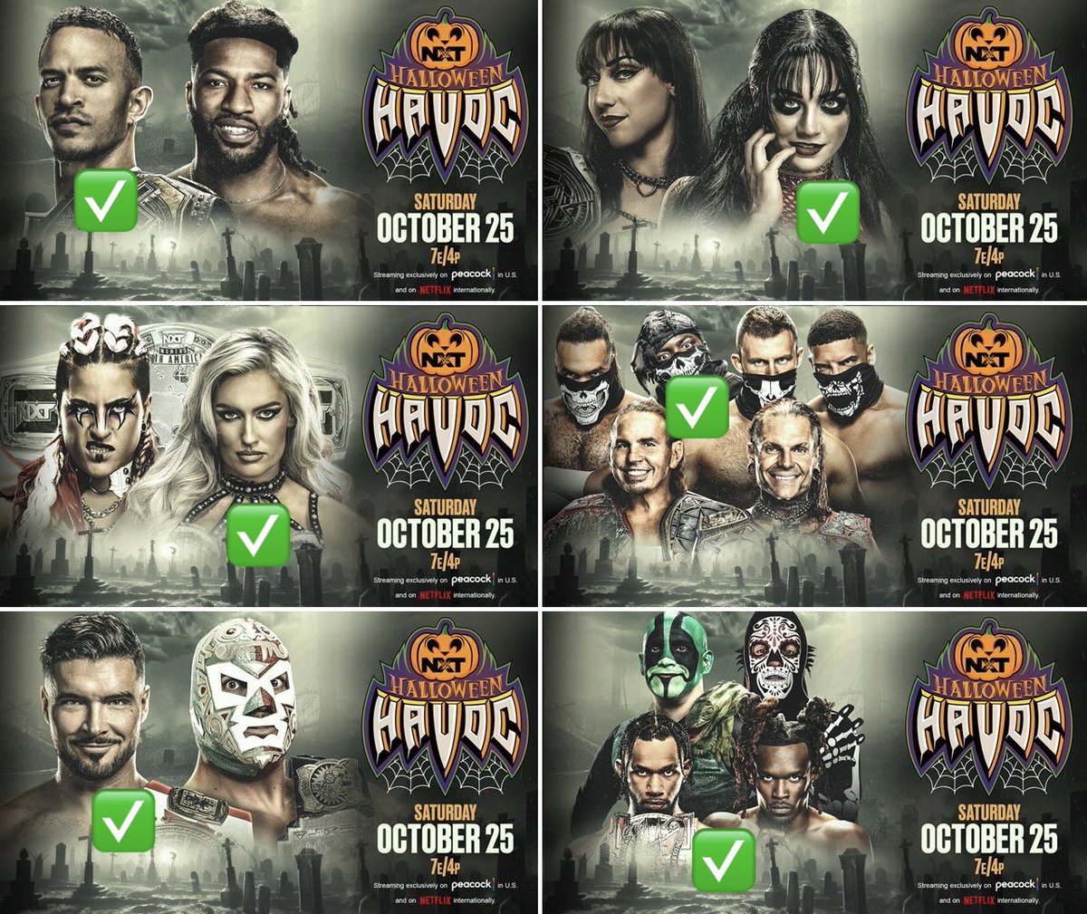 توقعاتي لنتائج  #Halloweenhavoc