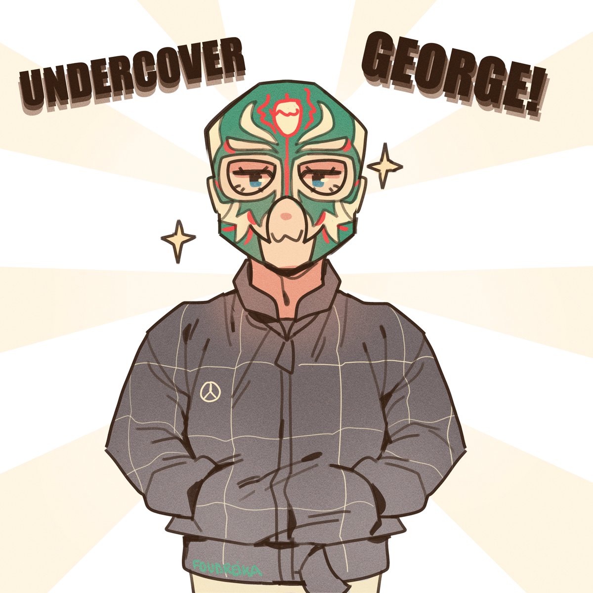Omg guys, it's Undercover George