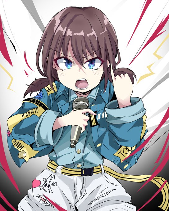 ガルクラ完走したので井芹仁菜描いた 