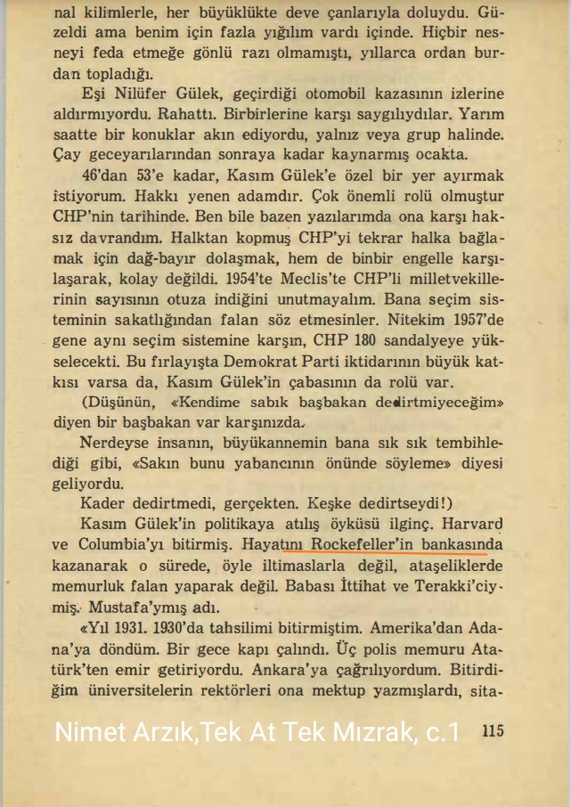 Candarlioglu's tweet photo. Dikkatle okuyalım

FETÖ'nün önünü açan CHP mv. Kasım Gülek, M.Kemal'in özel emriyle Meclis'e girmiş.

Onu M.Kemal'e tavsiye eden kişi ise ABD'li uluslararası ilişkiler uzmanı Nicholas Murray Butler imiş... 

Ayrıca Gülek, Rockefeller'in bankasında da çalışmış. Papa ile de görüştü https://t.co/isXbTAhhx5