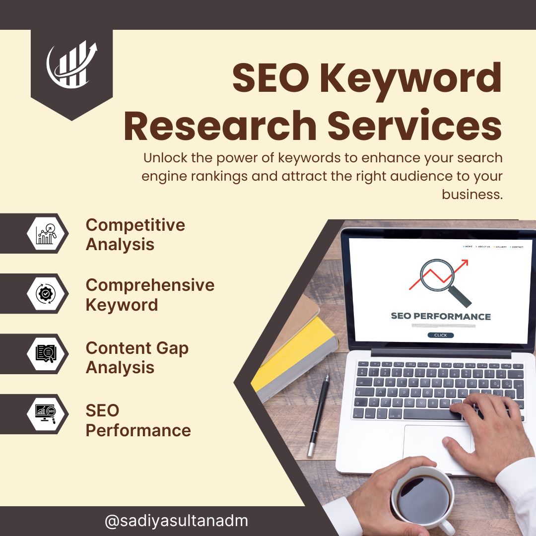 sadiyasultanadm's tweet image. SEO Keyword Research Services 
Unlock the power of keywords to rank higher ,attract your ideal audience!
✅ Competitive Analysis
✅ Keyword Research
✅ Content Gap Analysis
✅ SEO Performance Tracking
#SEO #KeywordResearch #DigitalMarketing #SEOExpert #BusinessGrowth #SEOServices