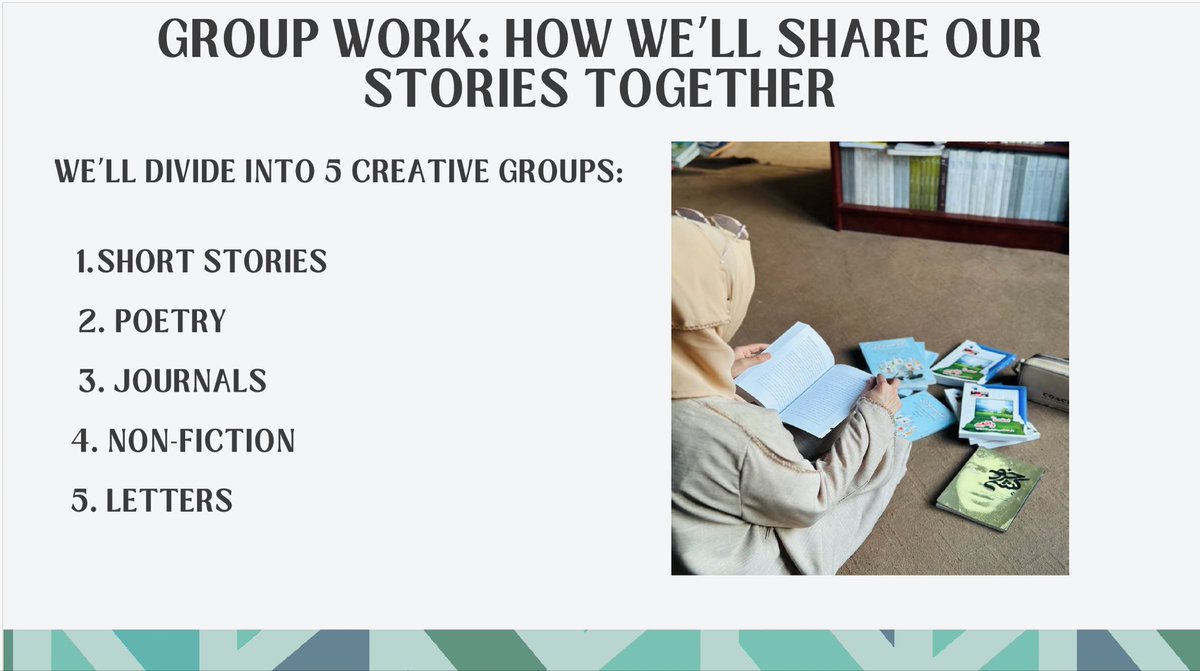 Stories can shape change.
During our Creative Writing Program orientation, young participants explored how words can heal, inspire, and connect women in Afghanistan with the world.
Through fiction, essays, and poetry, they will soon transform their lived experiences under