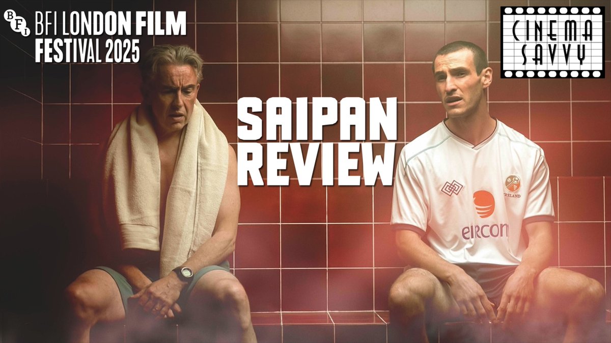 Cinema_Savvy's tweet image. Our penultimate review of LFF is here with the football comedy, Saipan!

Watch: youtu.be/feMhZDsVHzA  

#RoyKeane #MickMcCarthy