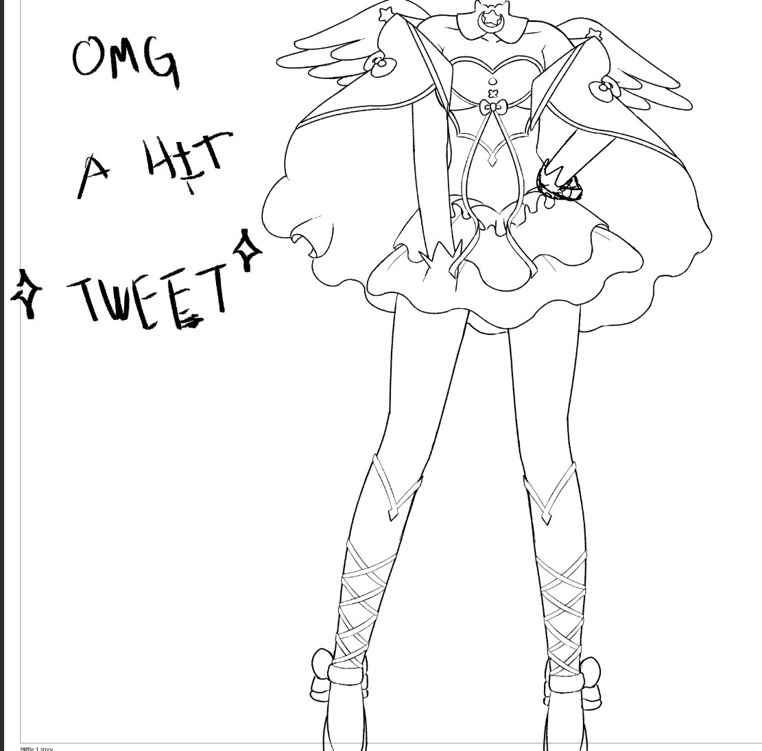 Angular_Circle's tweet image. Inktober2025 Day 19
mifflustration WIP