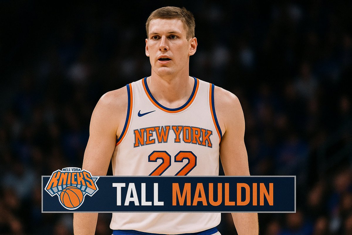ReKnicks's tweet image. Just tested this on 2K. If the Knicks sign a 7'2" center name Tall Mauldin who is 99 in every category they will win championship.

Someone tell Leon.