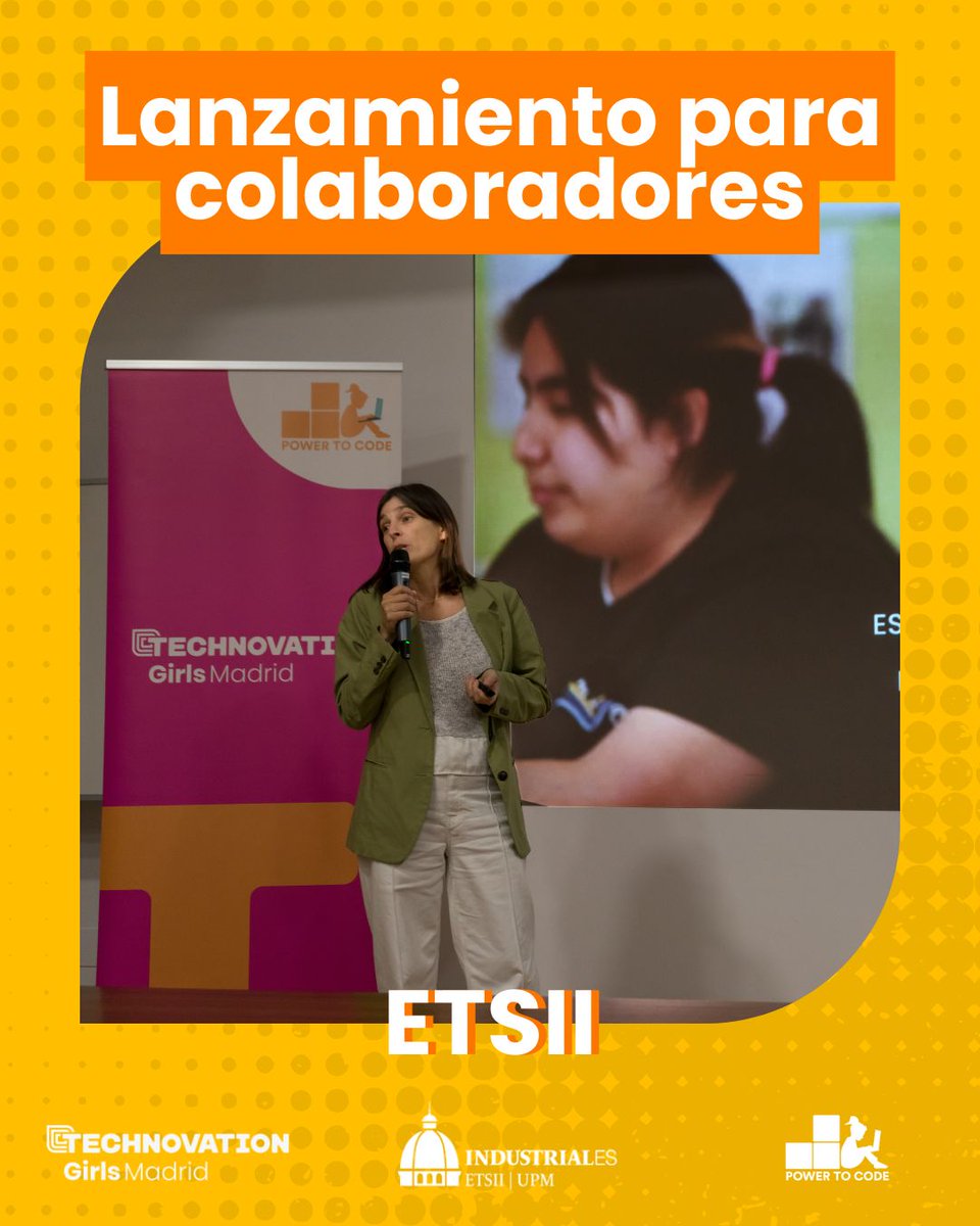 TechnovationMad's tweet image. 🚀 El 30/09 dimos el pistoletazo de salida a #TechnovationGirls 2025-2026 en la ETSII-UPM.
Un encuentro con instituciones y empresas unidas por un propósito: impulsar el talento femenino en la tecnología 💡💻
¡Gracias a quienes lo hacen posible! 💪💫
#PowerToCode #STEM