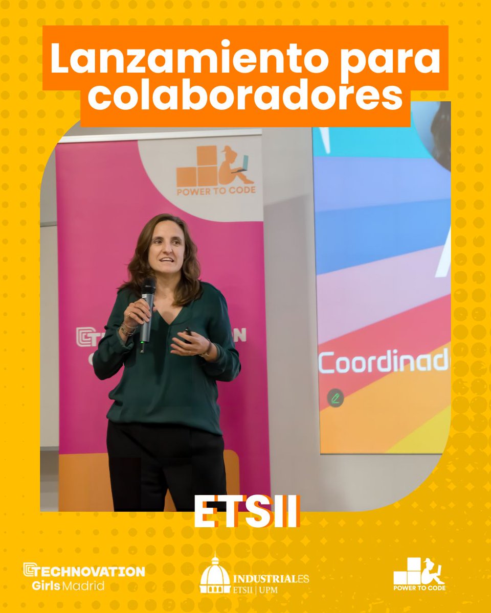 TechnovationMad's tweet image. 🚀 El 30/09 dimos el pistoletazo de salida a #TechnovationGirls 2025-2026 en la ETSII-UPM.
Un encuentro con instituciones y empresas unidas por un propósito: impulsar el talento femenino en la tecnología 💡💻
¡Gracias a quienes lo hacen posible! 💪💫
#PowerToCode #STEM