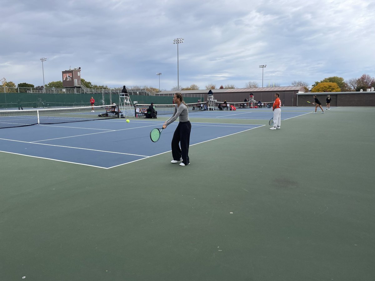 🎾 2025 <a href="/IHSA_IL/">Illinois High School Association #IHSA</a> Girls Tennis State Finals
📍 Hersey High School
🌥️ Partly Cloudy
🌡️ 54°F
💨 6 mph ESE