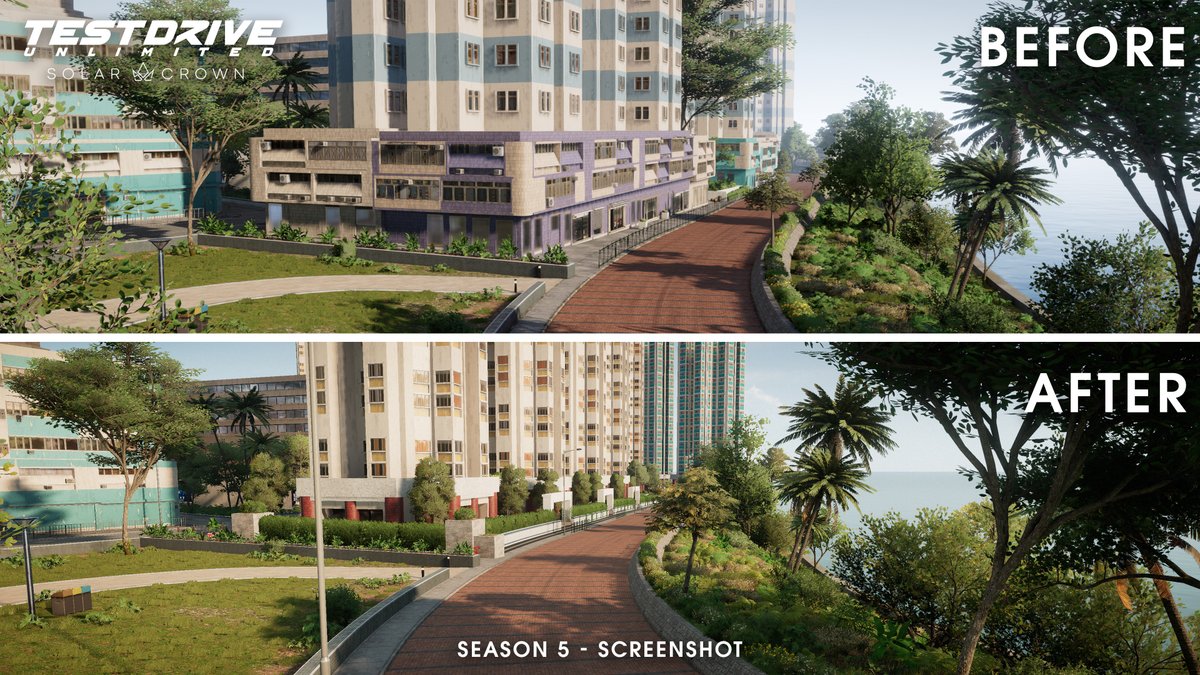 testdrive's tweet image. 🗺️ Season 5 will also bring map improvements to Hong Kong Island! 
More details on this will arrive in the upcoming October Solar Club letter, but for now, here's a tease!