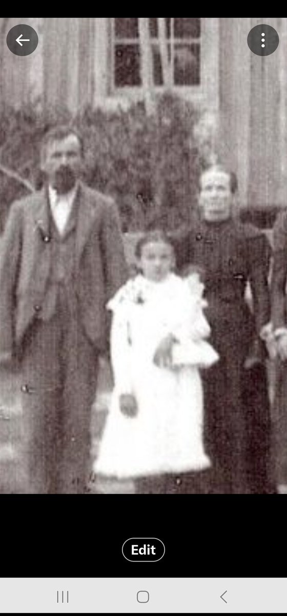 Texasshack's tweet image. My Great Grandad and Great Grand Mom in 1900.