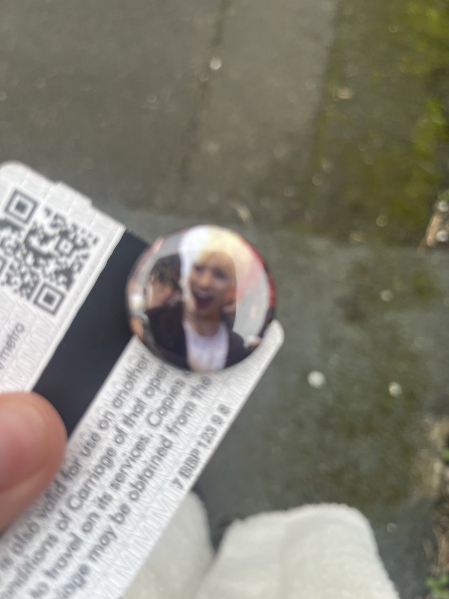 update i found him stuck to a train ticket in my winter coat yesterday LOL! he was with me the whole time