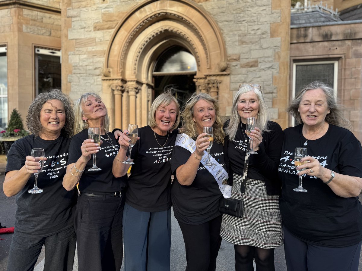 chauffeur_first's tweet photo. 🎉 A Special Surprise 60th Birthday Celebration in Northern Ireland! 🎉

Today we had the pleasure of welcoming a wonderful group of ladies who travelled from both the UK &amp; Ireland for a very special surprise 60th birthday celebration! 💐🥂 https://t.co/VnG6J8AMyv