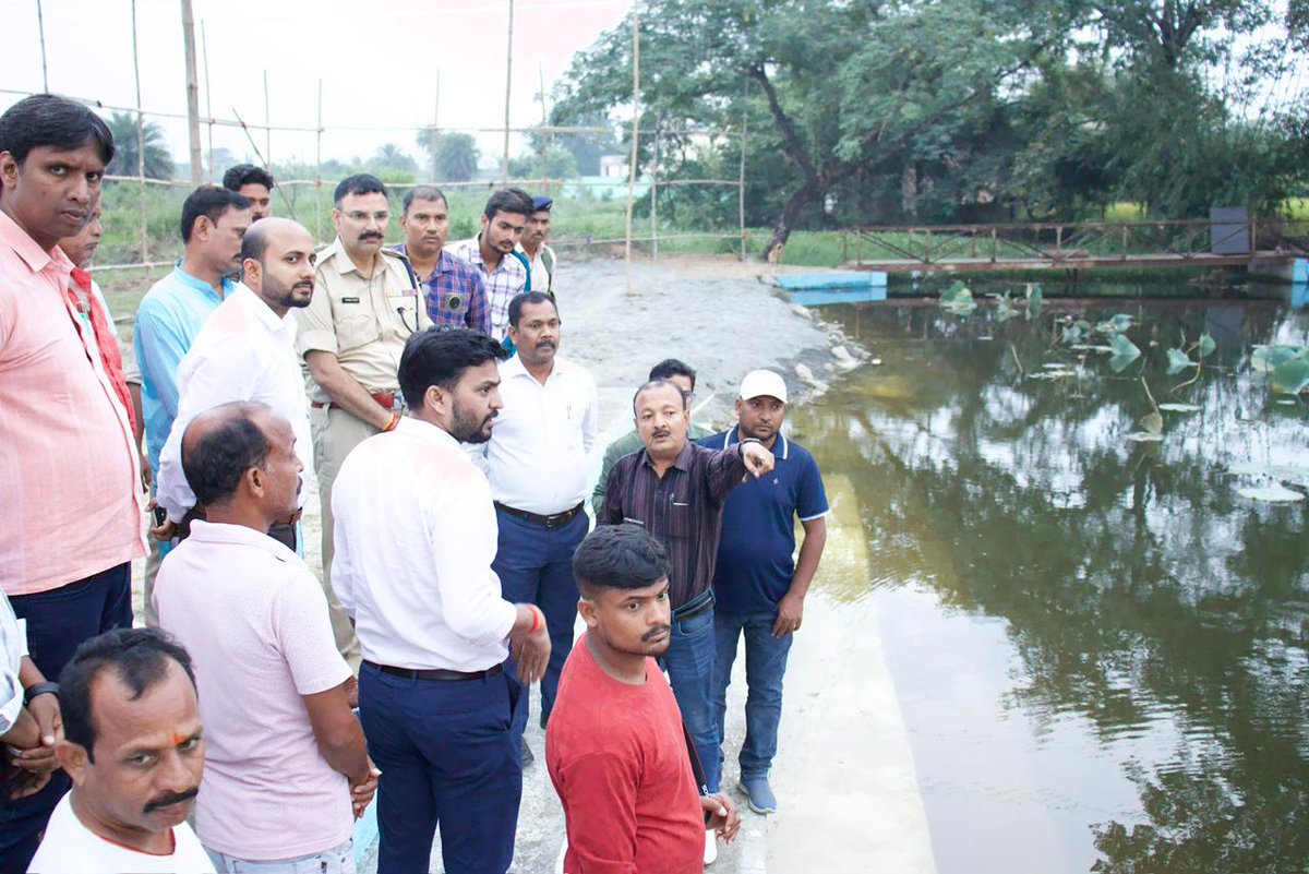 spkoderma1's tweet image. उपायुक्त एवं पुलिस अधीक्षक, कोडरमा द्वारा छठ घाटों का निरीक्षण — सुरक्षा एवं स्वच्छता व्यवस्था की समीक्षा                                                                         
@JharkhandPolice @DigHazaribagh @dckoderma