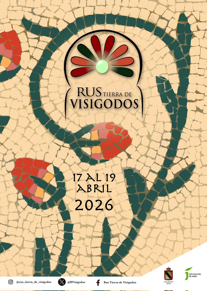 📰La séptima edición de 'Rus, Tierra de Visigodos' ya tiene cartel y fechas

🗓️La alcaldesa de la localidad dió conocer las fechas de la próxima edición, que se celebrará del 17 al 19 de abril de 2026.

#rustierradevisigodos #rusvisigodo #Rus #visigodos #historia #turismo