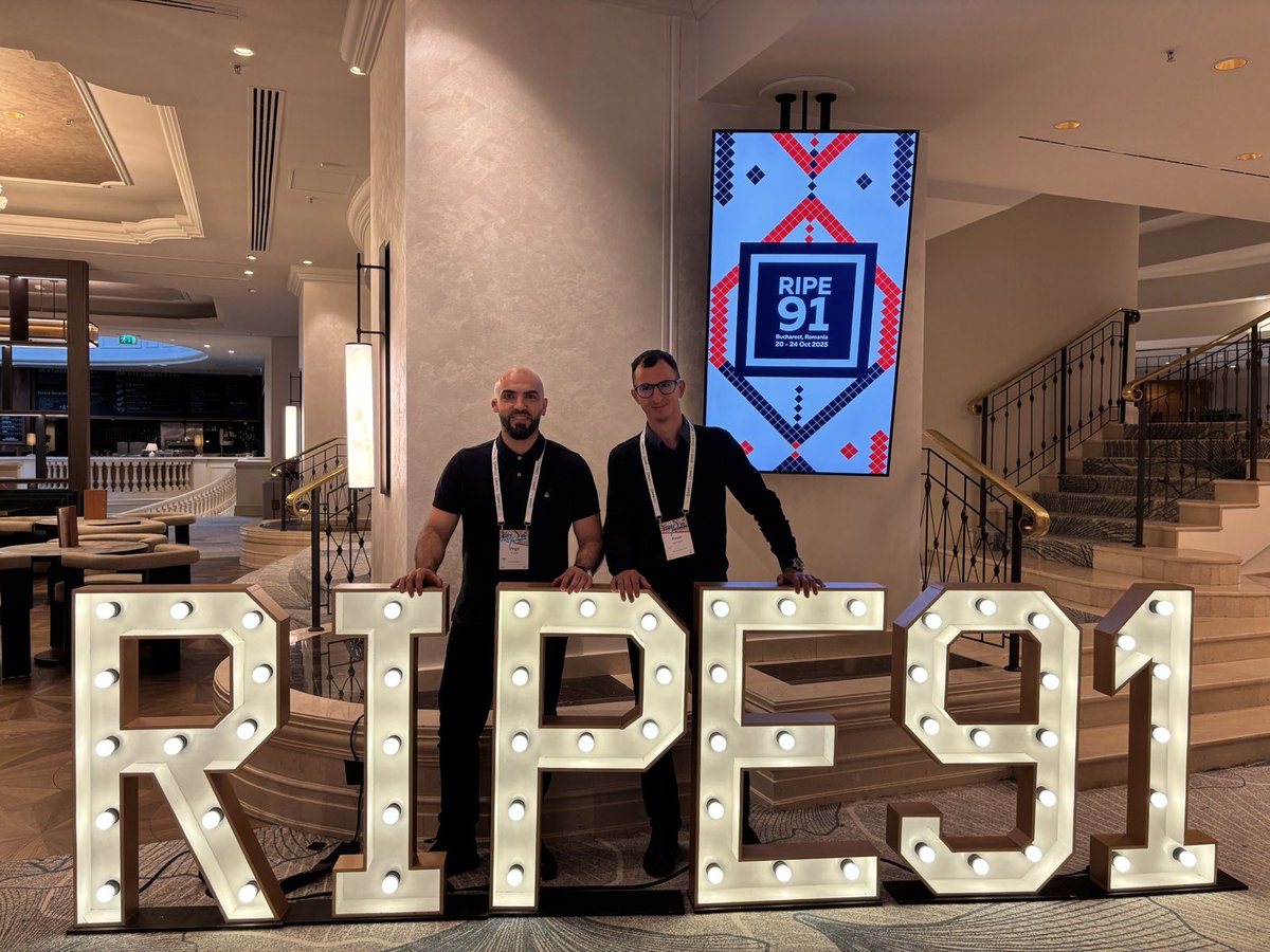 FastNetMon's tweet image. Just a few more pics from #RIPE91! Thanks to everyone who presented, contributed, and participated — and especially to RIPE NCC for yet another great event!
#RIPE91 #RIPENCC #NetworkEngineering #NetworkSecurity #NetworkingCommunity #InternetInfrastructure