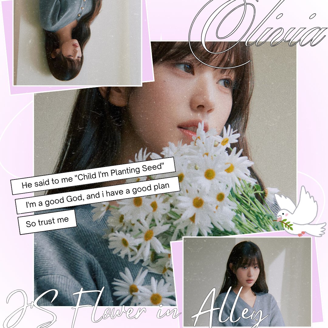 ㅤ
ㅤ
Page. 0ㅤㅤ𖨦𖨦⠀⠀▍❚⠀⠀—  Dear Diary,

even in the quiet dark, He found me. maybe i was never lost. I just waiting for His light to touch me. i want to keep blooming as 𝑱’𝒔 𝒇𝒍𝒐𝒘𝒆𝒓 𝒊𝒏 𝒕𝒉𝒆 𝒗𝒂𝒍𝒍𝒆𝒚. 🌷

Love,
Olivia
ㅤ
ㅤ
