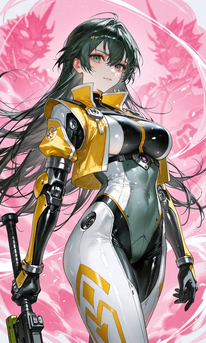 ボディスーツ着のお姉さんは好きですか？ #stablediffusion #メカ娘 #AIイラスト︎