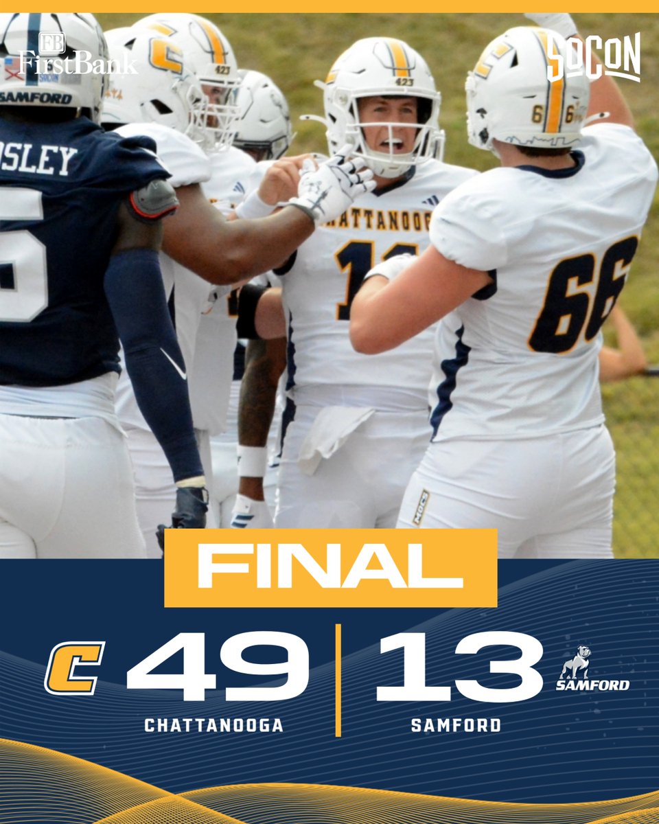 Chattanooga Football (@gomocsfb) on Twitter photo Had ourselves a Saturday π«‘ Had ourselves a Saturday π«‘