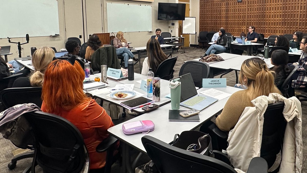 Thank you to Professor Nicolas Heidorn for the invitation to speak with students from the Public Policy and Public Administration Program at McGeorge Law School this afternoon. 

It was such a pleasure to be back on campus speaking with some of our future leaders about their
