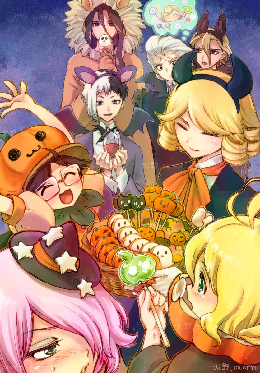 好きキャラ詰め込みハロウィン🎃