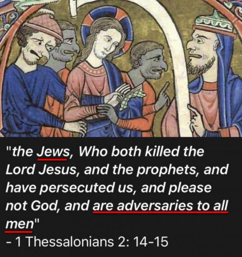 MrBiglyTruth's tweet photo. @truthtroll_X @DanBilzerian The Bible is as clear as can be. How supposed Christians believe otherwise is mind numbing. https://t.co/Y474O6BbqY