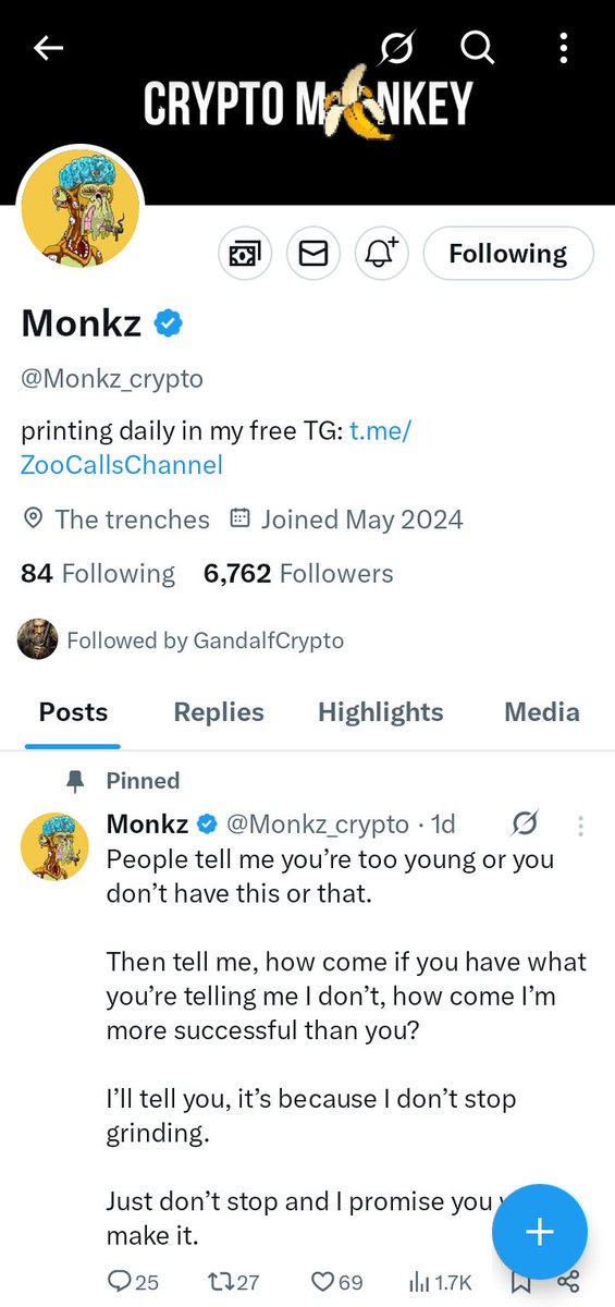 vicky_racer1's tweet photo. @gandalfcryptto @Monkz_crypto Done ✅ https://t.co/sLmtoqG2aI