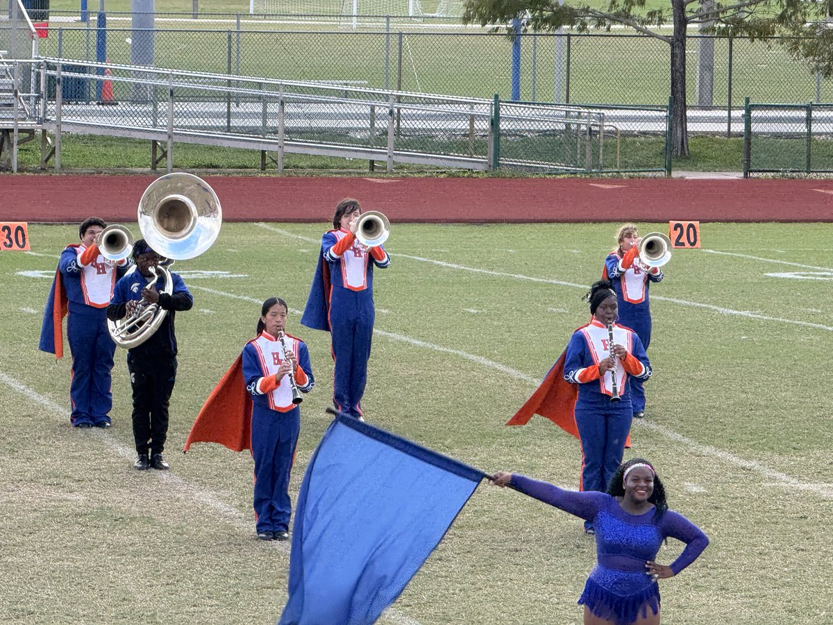 The Hollywood Hills marching band had a great performance tonight. <a href="/browardschools/">Broward County Public Schools</a>  <a href="/BCPSAppLearn/">BCPSAppliedLearning</a> <a href="/HowardHepburn/">Howard Hepburn</a> <a href="/Principal_HHHS/">Principal Most</a>