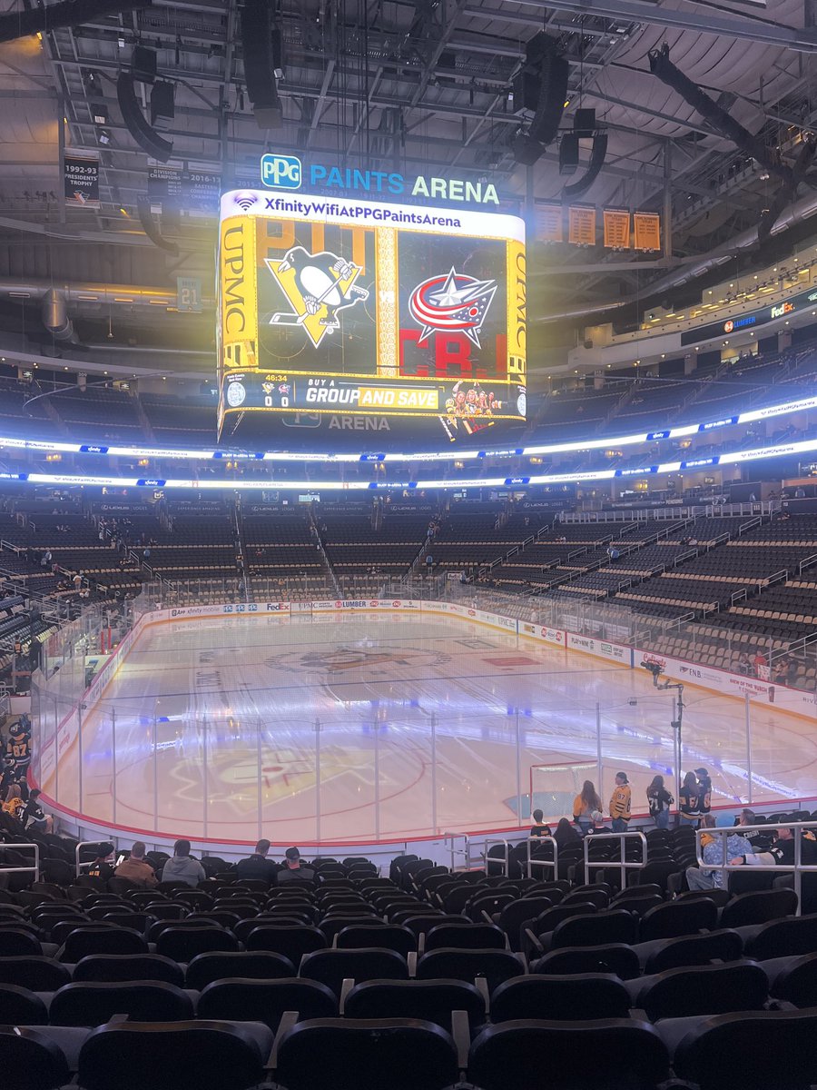 Fish5983's tweet image. In Pittsburgh to watch the BlueJackets battle the Penguins